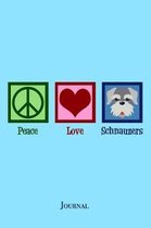 Peace Love Schnauzers Journal