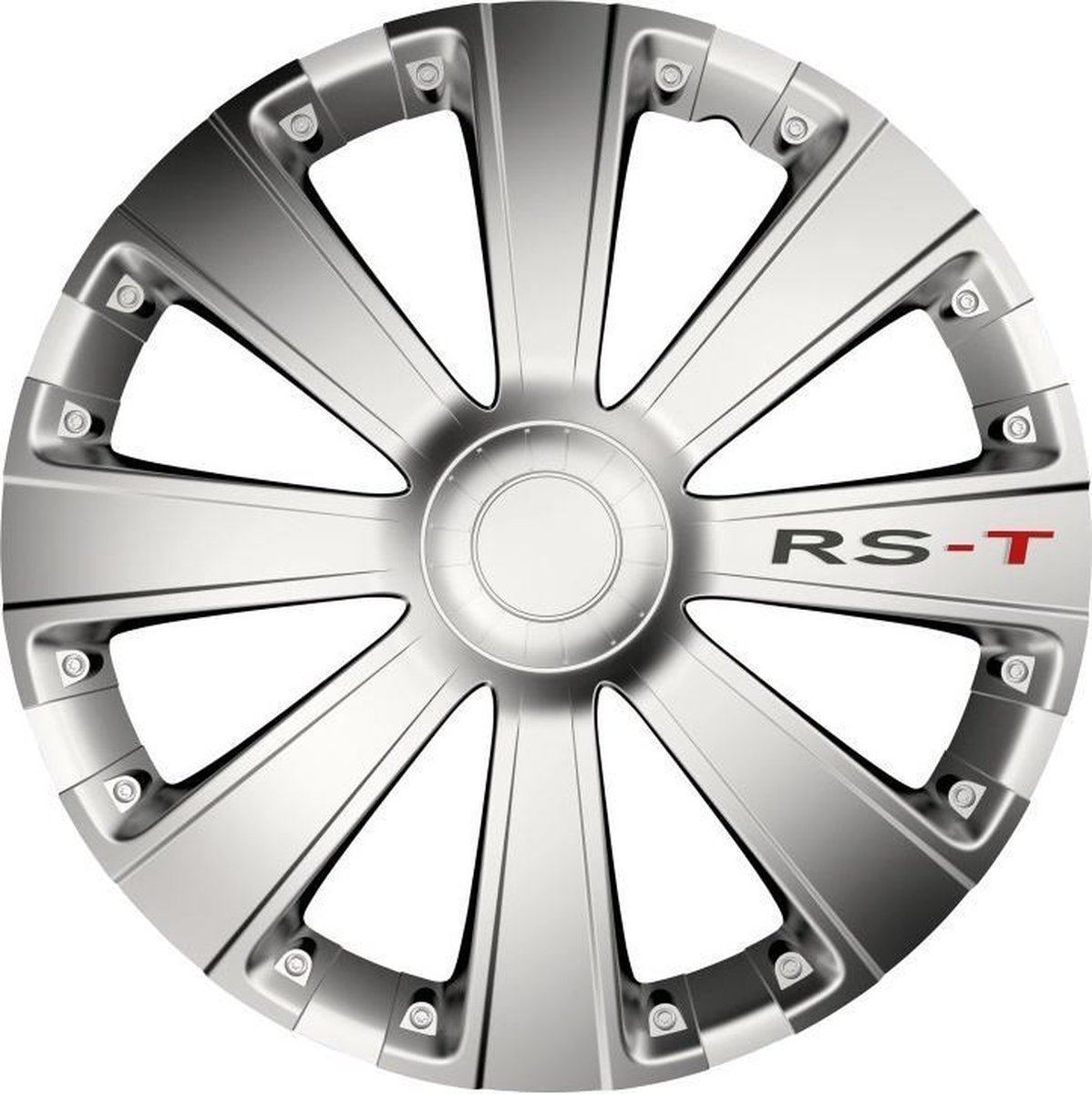Carpoint Wieldoppen Rs-t 16 Inch Abs Zilver Set Van 4