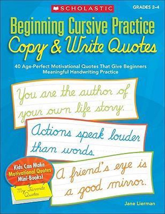 Boek cover Beginning Cursive Practice van Jane Lierman