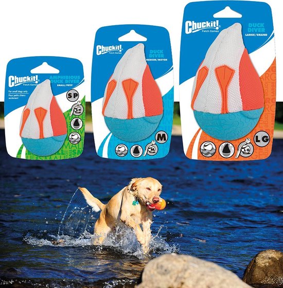 Chuckit! Amphibious Duck Diver Small