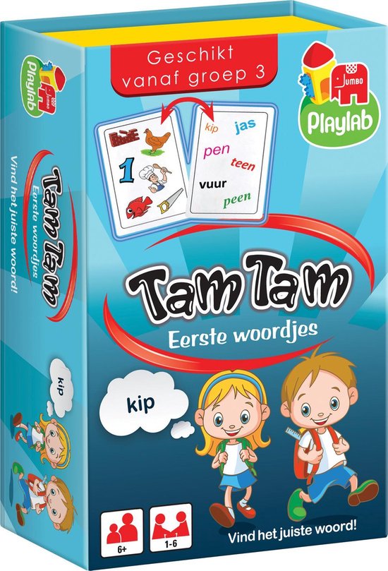 Jumbo Playlab Tam Tam Eerste Woordjes - Educatief spel | Games | bol.com