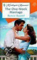 Harlequin Romance-The One-Week Marriage