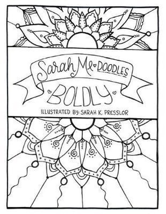 SarahMe Doodles Boldly - cover