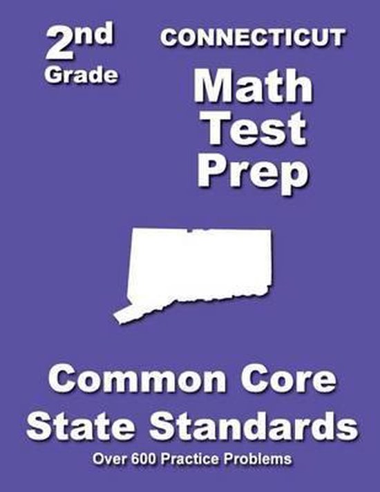 Connecticut 2nd Grade Math Test Prep - cover