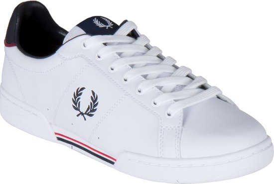 Fred Perry - B722 - Herensneakers Wit - 44 - Wit | bol.com