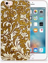 Geschikt voor iPhone 6 | 6S Backcover Design Barok Goud