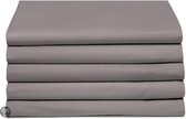 Laken katoen 240 x 260 (55) brownie Standaard Damai