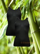 Boru Bamboo | MAAT XL | 2-pack dames hemd | zwart