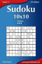 Sudoku 10x10 - Schwer - Band 11 - 276 Ratsel