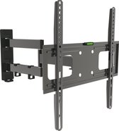 Full Motion Universele TV Muurbeugel - 32-55 Inch - Draaibaar en Kantelbaar - Zwart