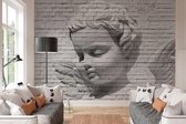 W+G Angel Brick Wall - Fotobehang - 366x254cm