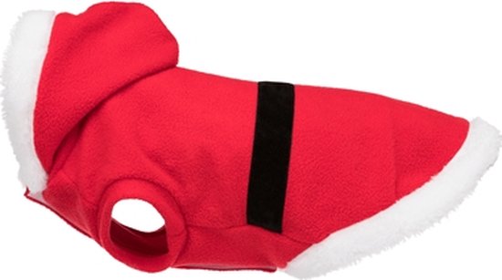 Foto: Trixie jas xmas santa m 45 cm rood voor hond