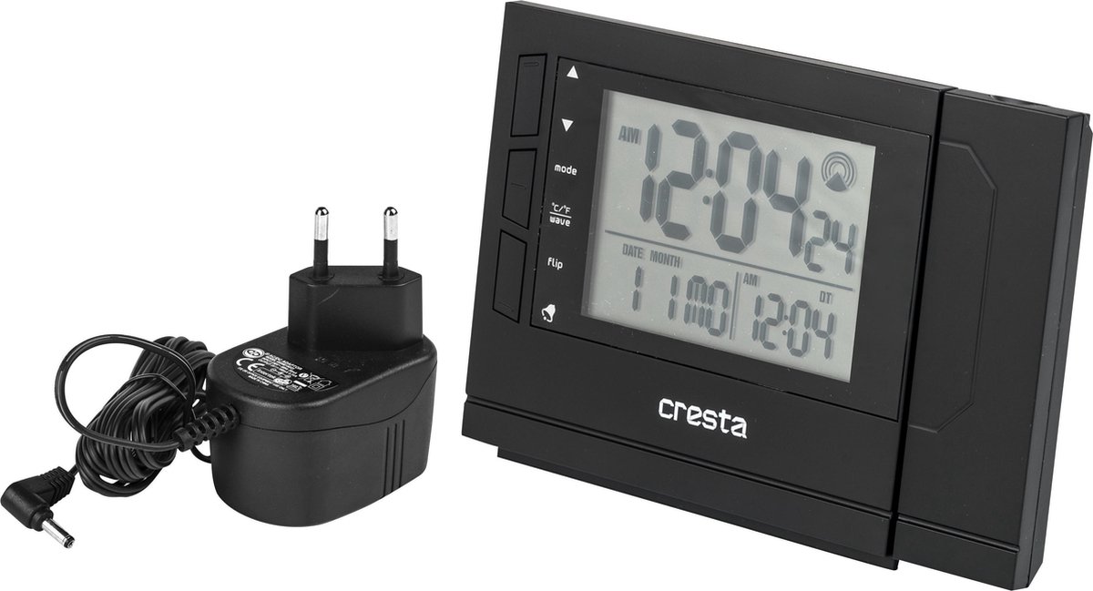 Cresta Digitale wekker met projector PRC280 wit 24040.01 | bol.com