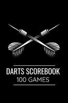 Darts Scorebook 100 Games