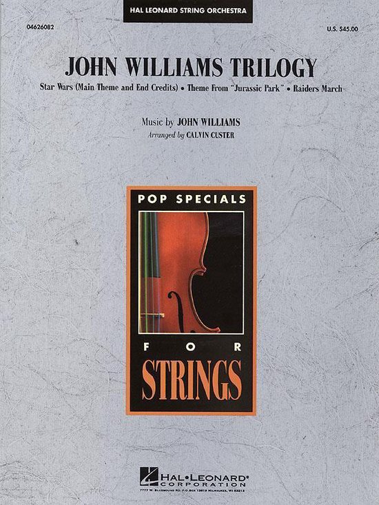 John Williams Trilogy (String Orchestra) 0073999260823 Boeken