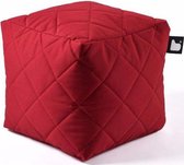 Extreme lounging - B-box  - Quilted -Poef - Outdoor & Indoor - Rood