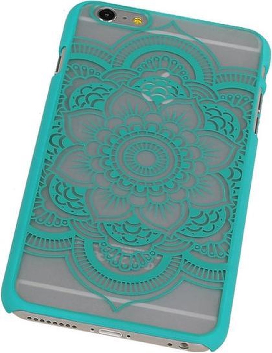 Apple iPhone 6 Plus Hardcase Roman Turquoise - Back Cover Case Bumper Hoesje