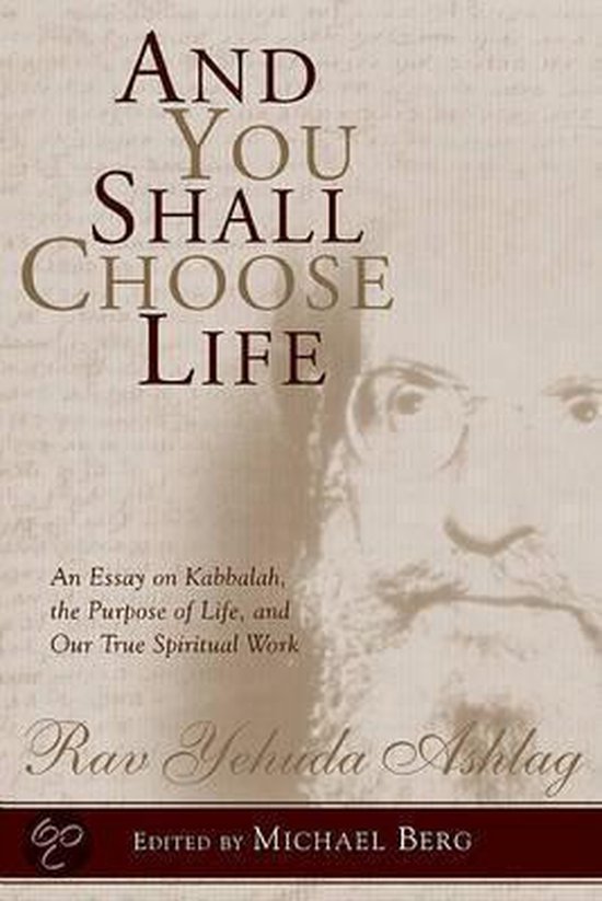 And You Shall Choose Life