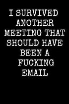 I Survived Another Meeting That Should Have Been A Fucking Email