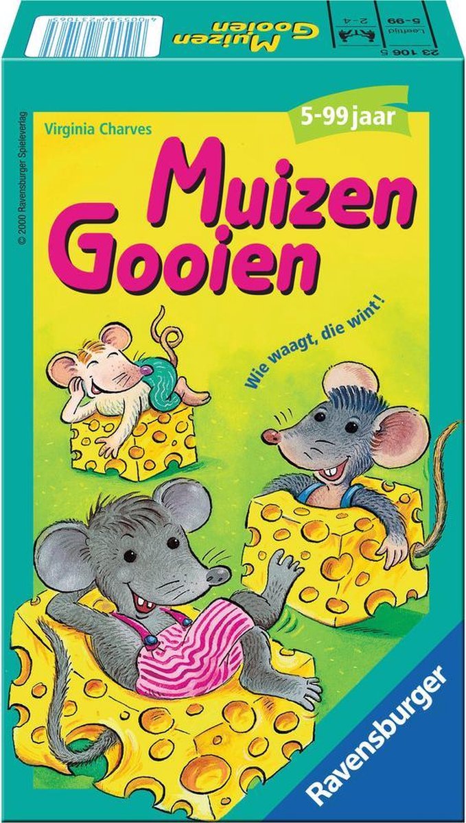 Ravensburger Muizen Gooien - Dobbelspel | Games | bol.com