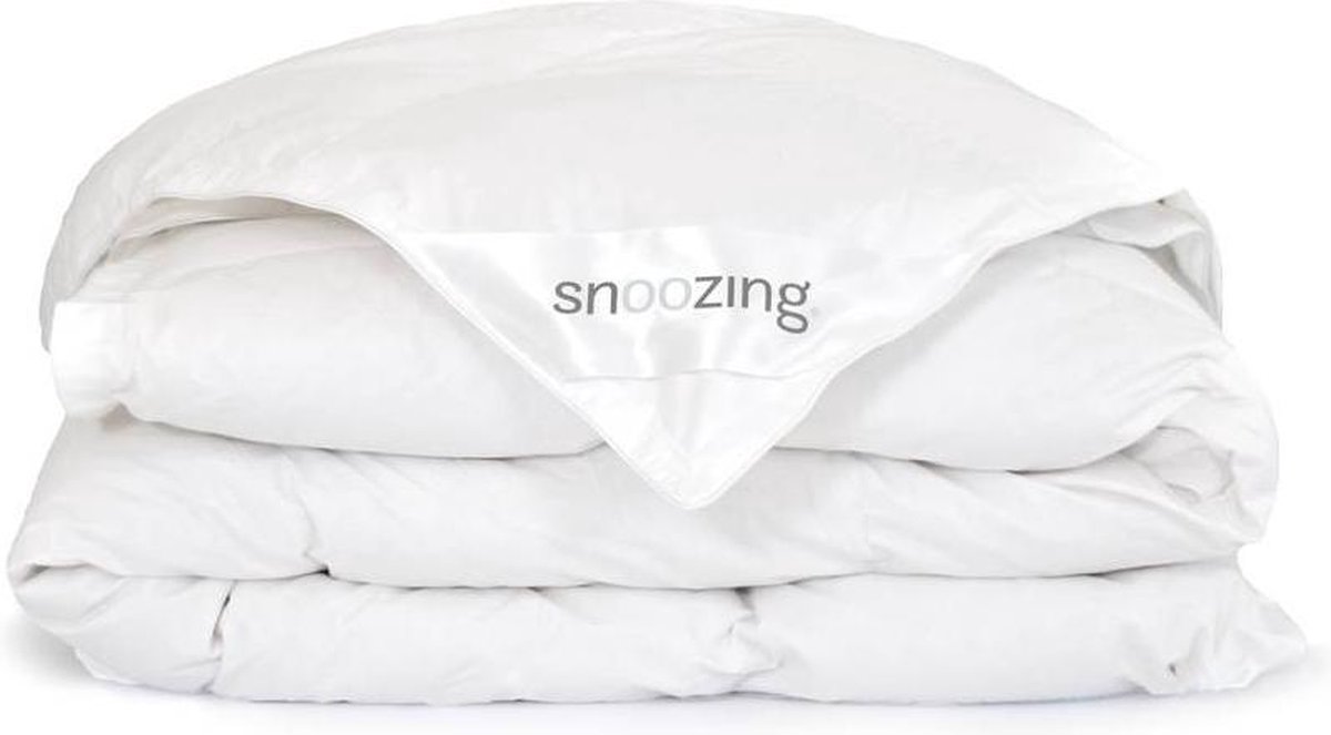 Snoozing Diamond - Wol - 4-seizoenen - Dekbed - Lits-jumeaux - 270x220 cm - Wit