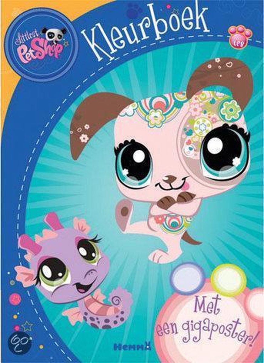 bol.com | Littlest Pet Shop Kleurboek+Poster