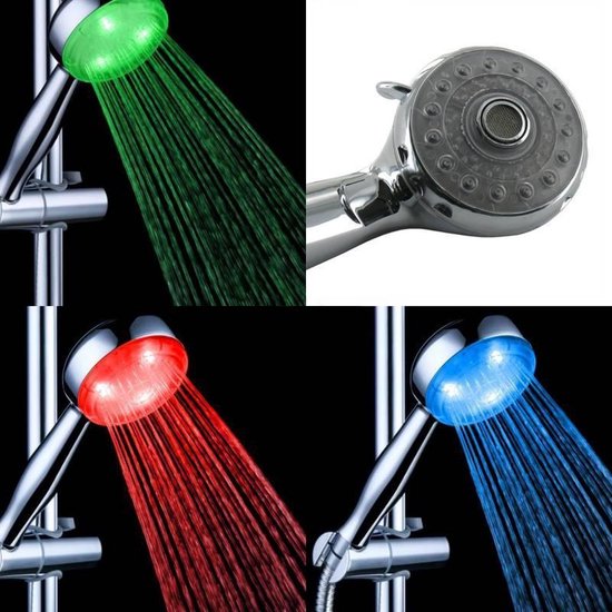 Brauch LED RGB Douchekop 9 kleuren | bol.com