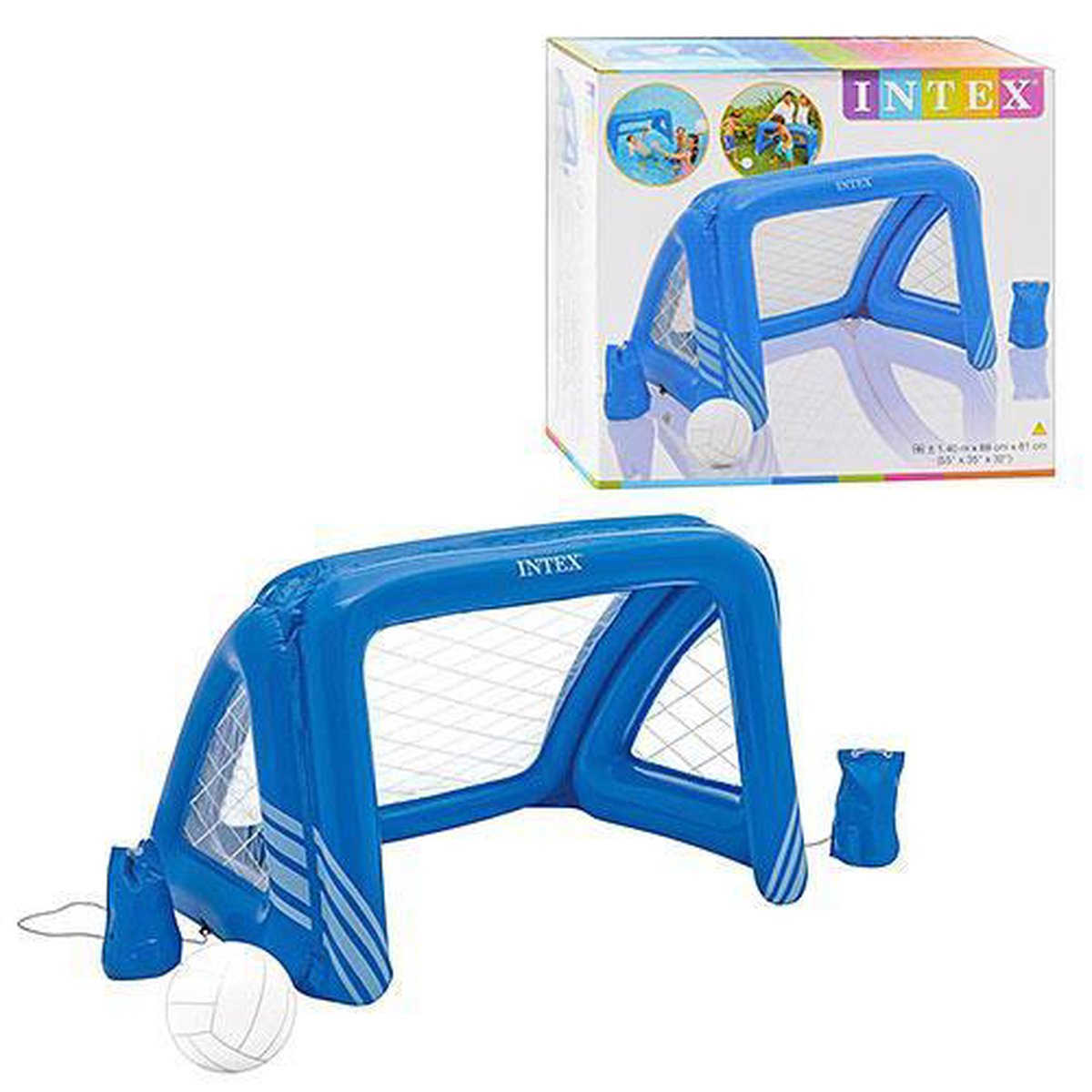 Intex opblaasbare goal set bol