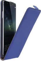 Huawei Mate S Leder Flip Case hoesje Blauw