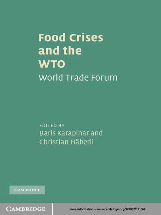 Food Crises and the WTO - cover