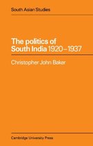 Politics Of South India 1920 - 1937