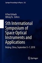 Springer Proceedings in Physics- 5th International Symposium of Space Optical Instruments and Applications