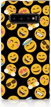 Hoesje Geschikt voor Samsung S10 Design Emoji