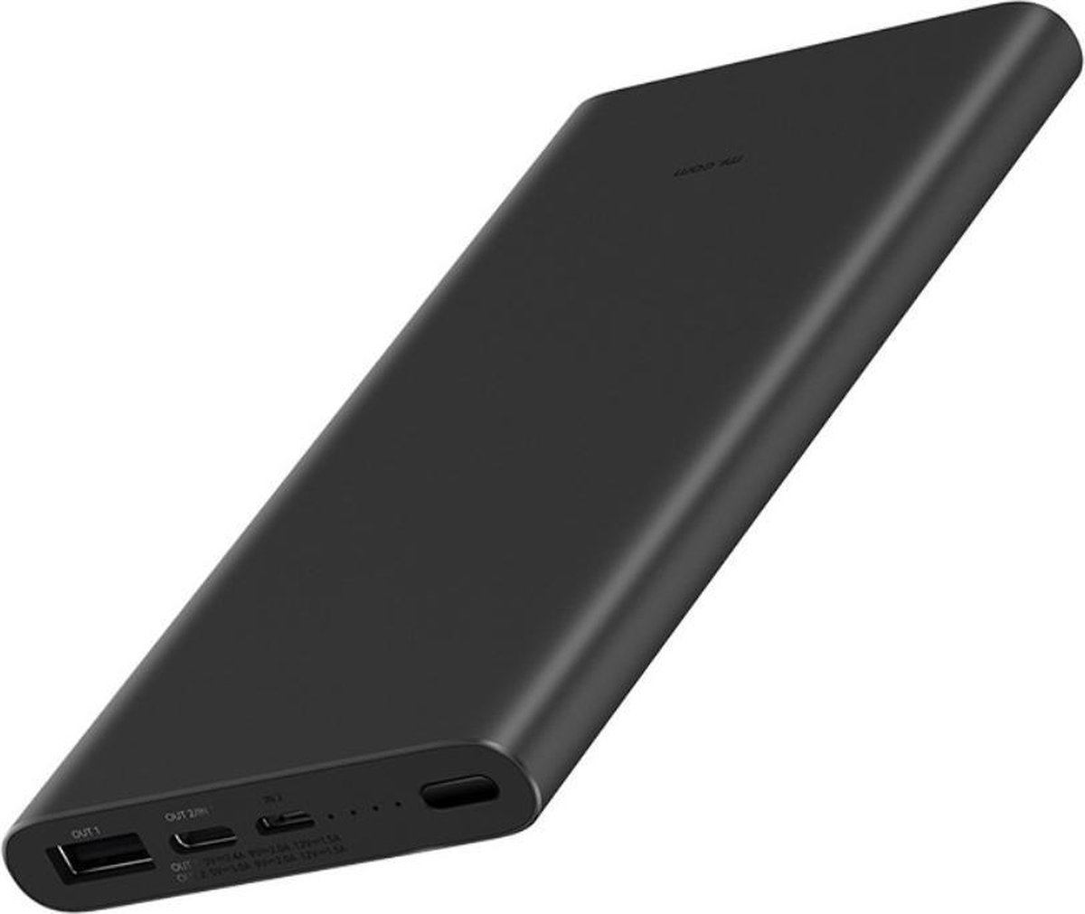 Xiaomi 10.000mAh Powerbank 3 18W - Zwart