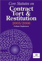 Core Statutes on Contract, Tort and Restitution