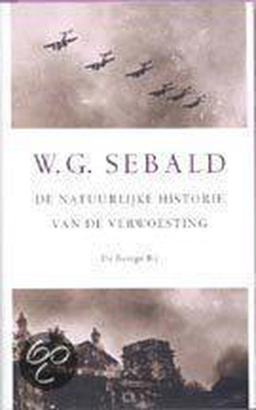 Cover van het boek 'De natuurlijke historie van verwoesting' van W.G. Sebald