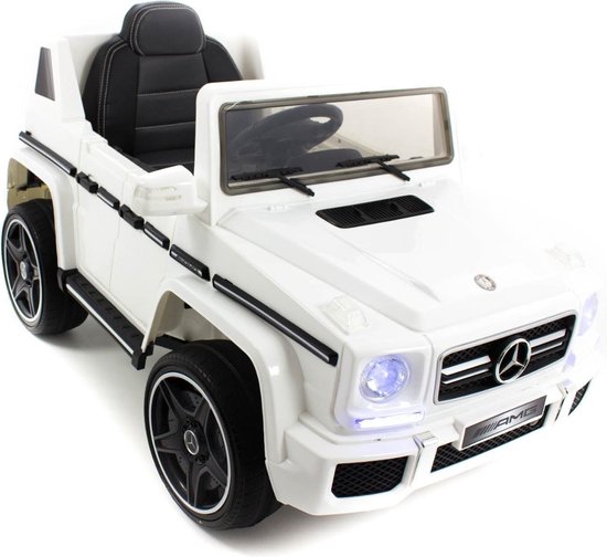 Mercedes Kinderauto Amg G63 Cabrio Wit Bol Com