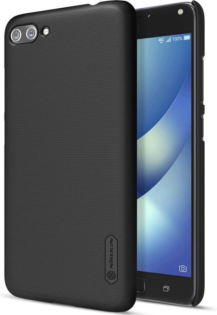 Nillkin Super Frosted Shield Backcover voor de Asus Zenfone 4 Max ZC554KL - Black