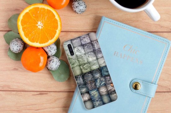 Coque pour Samsung Galaxy A50 Coque Smartphone Jeans