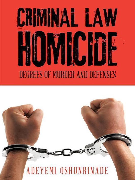 Criminal Law Homicide - cover