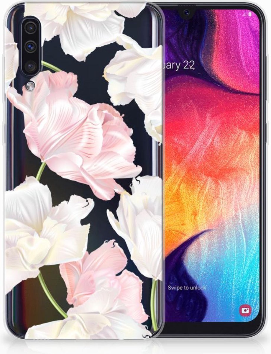 Samsung Galaxy A50 TPU Case Lovely Flowers