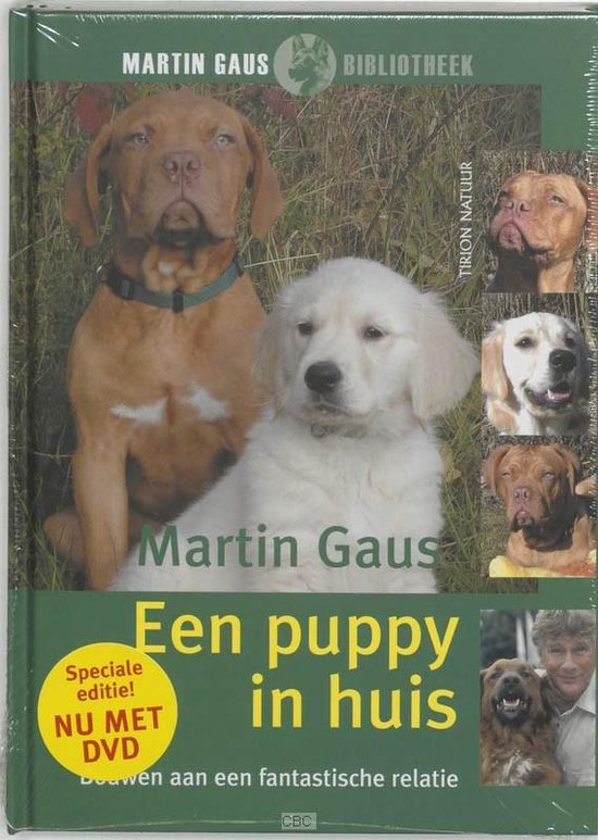 Cover van het boek 'Een puppy in huis + DVD' van Martin Gaus