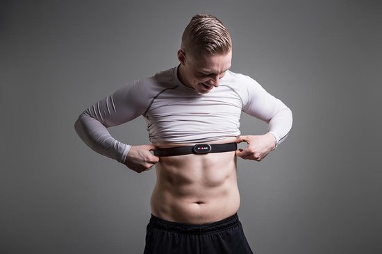 Polar H10 Hartslagsensor - BLE ANT+ -  Pro Borstband Zwart M-XXL