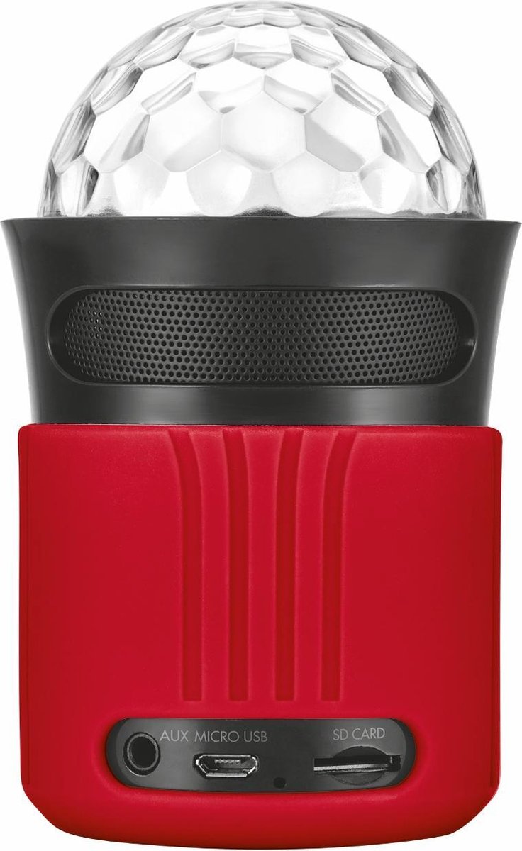 Trust Ur Dixxo Go Wireless Bluetooth Speaker Red