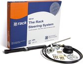 Seastar 'Back Mount Rack' Stuursysteem met kop+kabel 13'+montageset