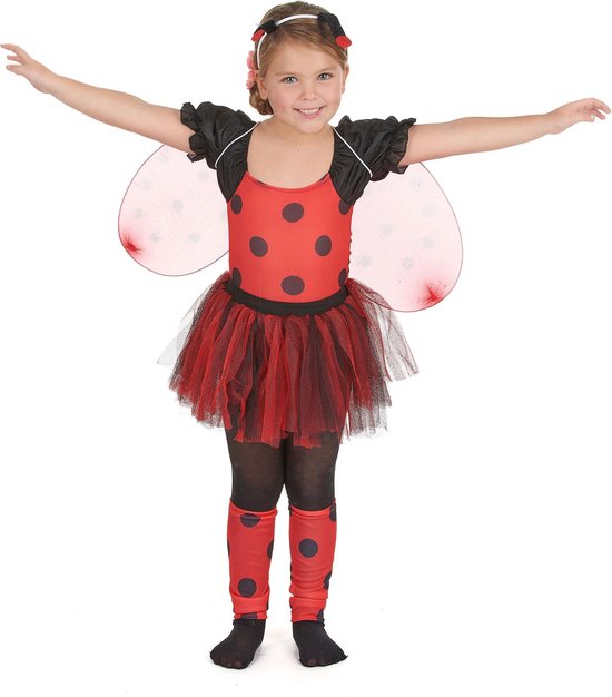 Déguisement coccinelle fille Tenue de carnaval - Déguisement - 134/146 |  bol.com