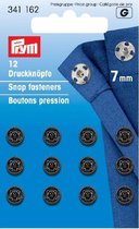 Prym Drukkers Zwart 7mm