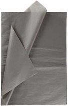 Feuille de papier de soie 50x70 cm 14 g gris foncé 10 feuilles