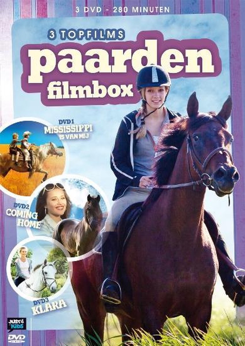 Paarden Filmbox (Mississippi Is Van Mij – Coming Home – Klara)