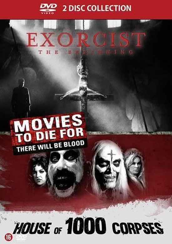 Cover van de film 'Excorcist Beginning/House Of 1000 Corpses'